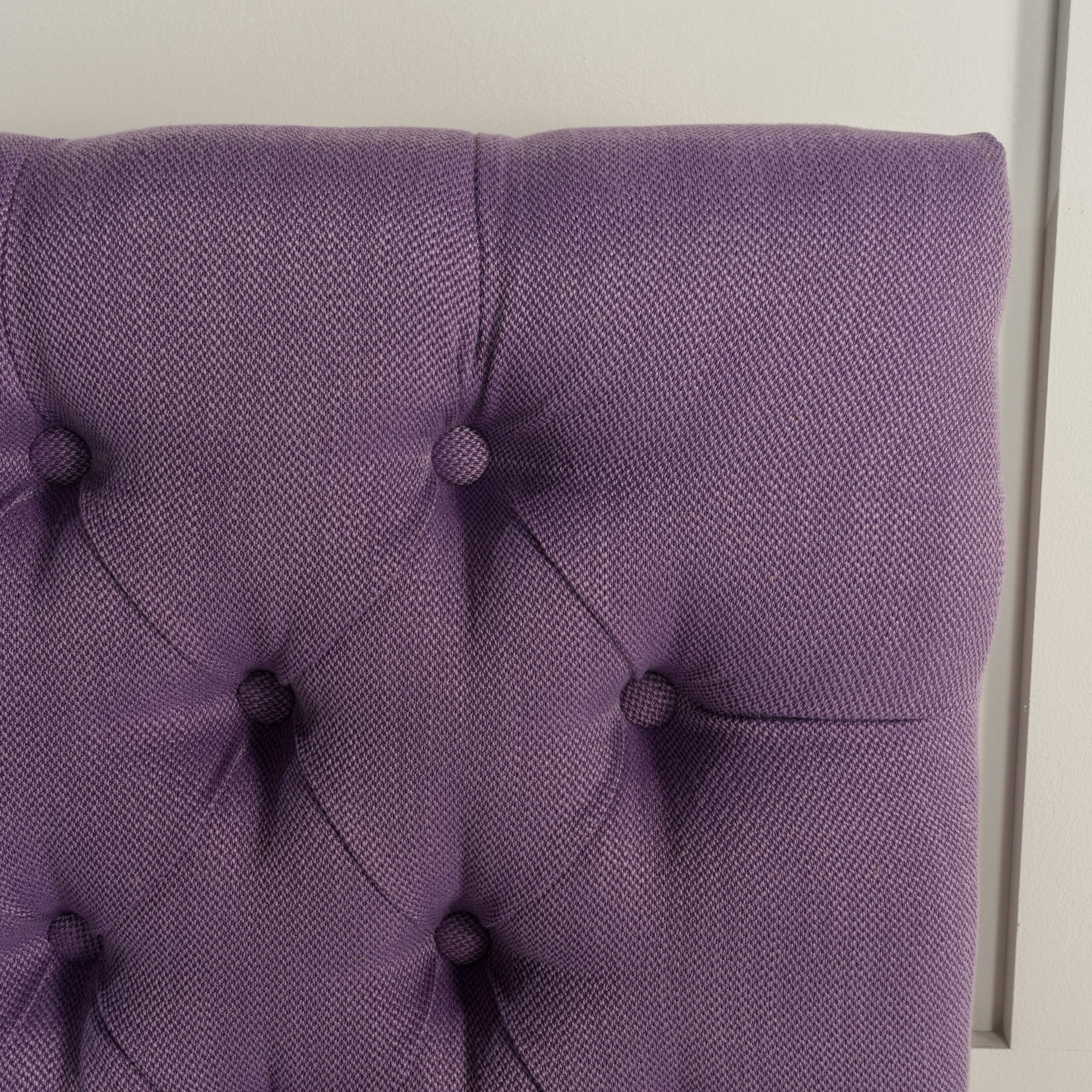 Queen Size Bed Headboard, Purple Upholstered, Contemporary Beauty Upholstered Headboard For Bed, Allure