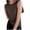 Coffee, variant on Bixock Women's Summer Tank Tops Casual Sleeveless Shirts Blouse for Women Solid Color Cami Tank Top Loose Casual Fashion Daily Wear Soft Shirts