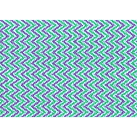 Ahgly Company Machine Washable Indoor Rectangle Transitional Light Purple Blue Area Rugs, 2' x 4'