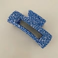 thumbnail image 1 of Pinzas en forma de garra para el pelo de acetato grande, estampado de leopardo, puntos, cuadrado, rectangular, geométrico, pinza de tiburón, accesorios para el cabello para mujer, 1 of 5