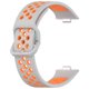 thumbnail image 4 of Correa de silicona bicolor impermeable y transpirable para Huawei Watch Fit 3 Watch Band, 4 of 5