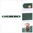 thumbnail image 3 of Unique Bargains Coat Rack Wall Mount Coat Hook for Hanging with 4 Hooks Hat Rack Green, 3 of 7