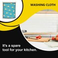 thumbnail image 4 of Pack of 10 Dishcloth Microfiber Absorbent Fast Dry Catering Drying Set Tableware Clean Tools Household Supply Cleaning Cloth Kitchen Supplies Dish Towels Birds, 4 of 7