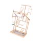 thumbnail image 5 of Parque infantil para loros, soporte de percha para Fitness, actividad de aves, escalada, soporte de madera para loros, jaula para pájaros, accesorios, 5 of 9