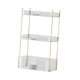 thumbnail image 5 of Organizador de baño de 3 niveles, estante decorativo para maquillaje, tocador y champú para sala de estar Claro, 5 of 8