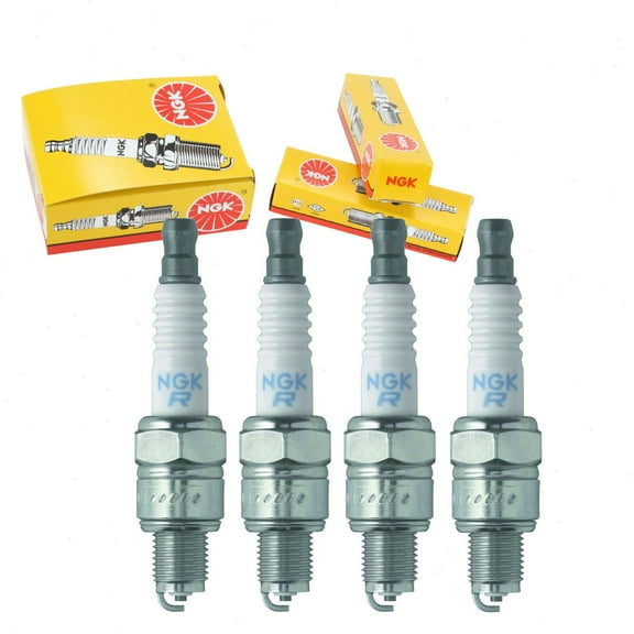 4 pc NGK 6500 Standard Spark Plugs for 94702-00372 94709-00372 Z9YC Ignition Wire Secondary