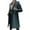 Green, variant on qucoqpe Women's 2023 Fall Winter Classic Lapel Long Sleeve Buttoned Long Jacket Coat on Clearance