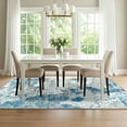 thumbnail image 3 of Jamfeel Abstract Rugs Soft Vintage Area Rug Indoor Carpet for Bedroom Living Room Office Home Decor,4'x6',Blue, 3 of 8
