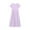 Purple, variant on Kid Girl Dresses Short Sleeve Tiered Swing A-Line Sun Dresses Fancy Dress Pink Dresses for Girls Birthday Dresses for Girls