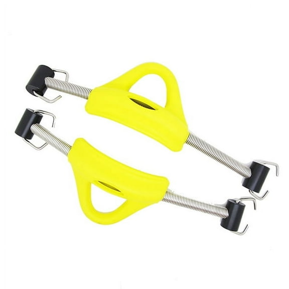 Scuba Choice Diving SS Red Spring Fin Straps Pin Style - Pair, Medium, Yellow
