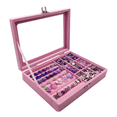 thumbnail image 1 of DIY Beaded Bracelet Set with Storage Box Bracelet DIY Handmade Jewelry Making Kit Acrylic Hole Beads A, 1 of 5