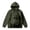 Army Green, variant on Pet Pouch Hoodie for Women, Sherpa Fleece Pet Carrier Hoodie with Zippered Kangaroo Pouch, Oversized Warm Sweatshirt with Side Pockets