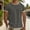 Grey, variant on Cotton Linen T Shirts for Man Summer Casual Lightweight Breathable Short Sleeve Crewneck Loose Tshirts