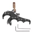 thumbnail image 2 of Aluminum Alloy Adjustable Bow Release Aids 4 Fingers Compound Bow  Sensitivity for Archery Practice, 2 of 7