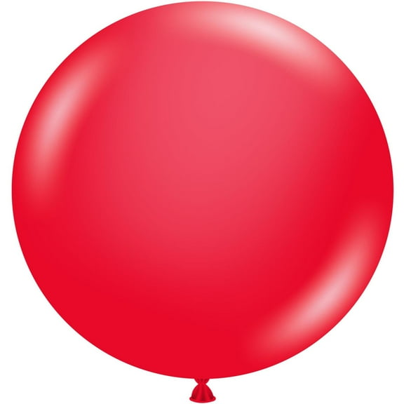 3 Tuftex Red Balloons 24"