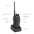 thumbnail image 2 of Juego de 2 Radios de 2 Vías Amateur D/3W Steren WMS-9200, 2 of 4