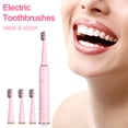 thumbnail image 2 of Cepillos de dientes eléctricos para adultos con 4 cabezales de cepillo 5 modos Recargable Potente Irfora Cepillos de dientes, 2 of 7