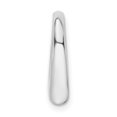thumbnail image 5 of Auriga Fine Jewelry 925 Sterling Silver 3D Solid Floating Heart Pendant for Women, 5 of 6