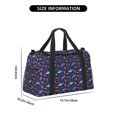 thumbnail image 3 of Disketp Cute Shark Bolsa de Viaje Tipo Duffle, Bolso de Mano para Fin de Semana para Mujer, Bolsa de Gimnasio Ligera para Hombre, Esencial para Viajes, 3 of 7