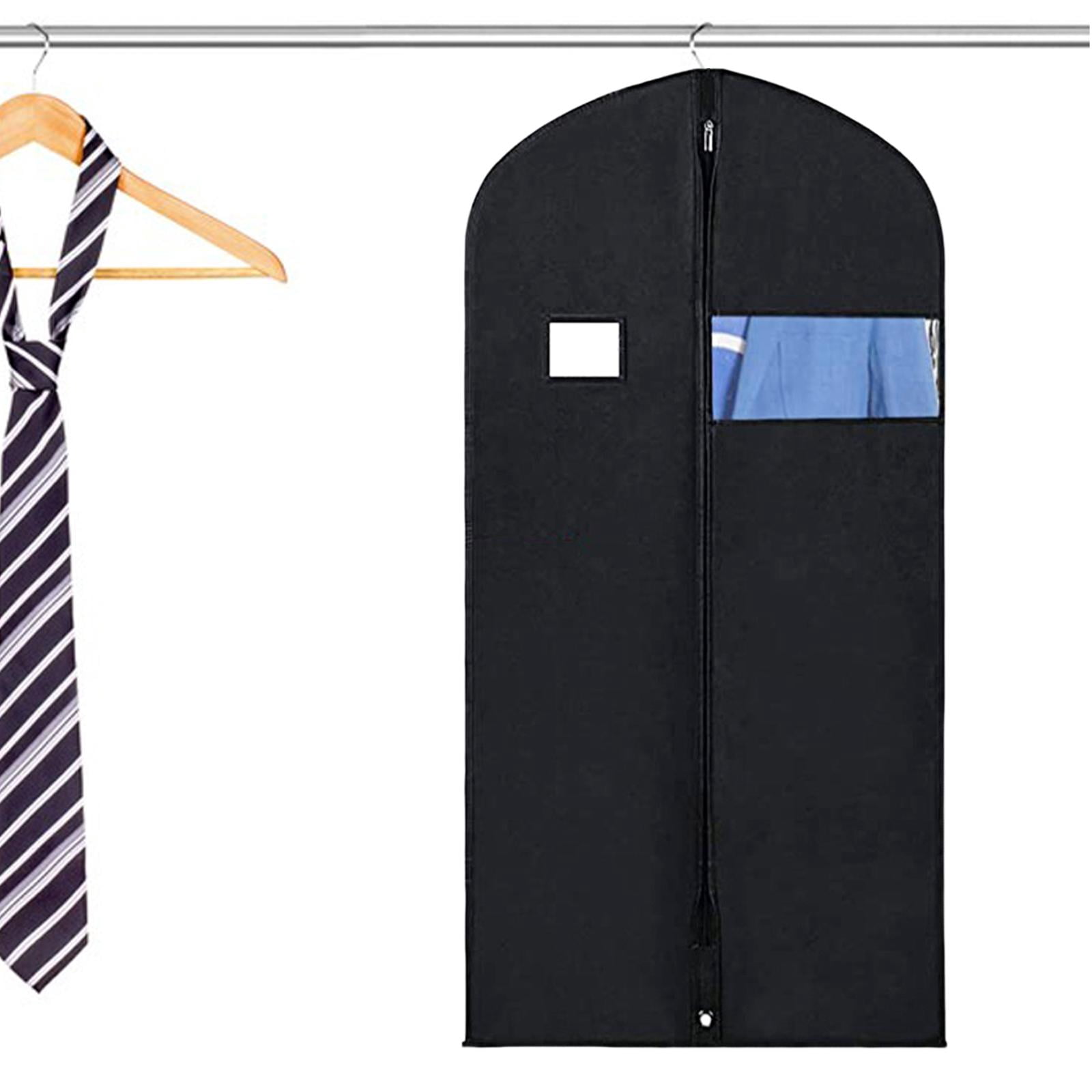 Esquirla 2-4pack Hanging Garment Bags Dress Bag Dustproof Bag Men Suits Cover for suits 3 Pcs