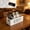2Pcs Multi Compartment Remote Organizer Under $5 a1, variant on Fufafayo Remote Control Organizer Box, Wooden Remote Holder and Storage Box for TV DVD BluRay Media Player, 3 Compartment Desk Organizer for Living Room, Bedroom or Office, Modern Home Decor