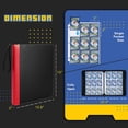 thumbnail image 6 of Clovercat 9-Pocket Trading Card Binders, 720 Double-Sided Pockets for Amiibo, Yugioh, Mtg, Red, 6 of 6