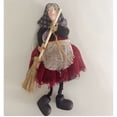 thumbnail image 5 of Diceymbol Halloween Standing Fabric Witch Doll Spooky Decor for Patio Yard Home Halloween Home Decorations 7 Inch, 5 of 8