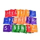 thumbnail image 2 of Juego de bolsas de frijoles para Cornhole, bolsa para lanzar números, formas coloridas, letras, para niños carta, 2 of 9