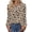 Apricot Floral, variant on Blouses for Women Henley Long Sleeve Shirts Dressy Casual Fall Tops Work Blouses