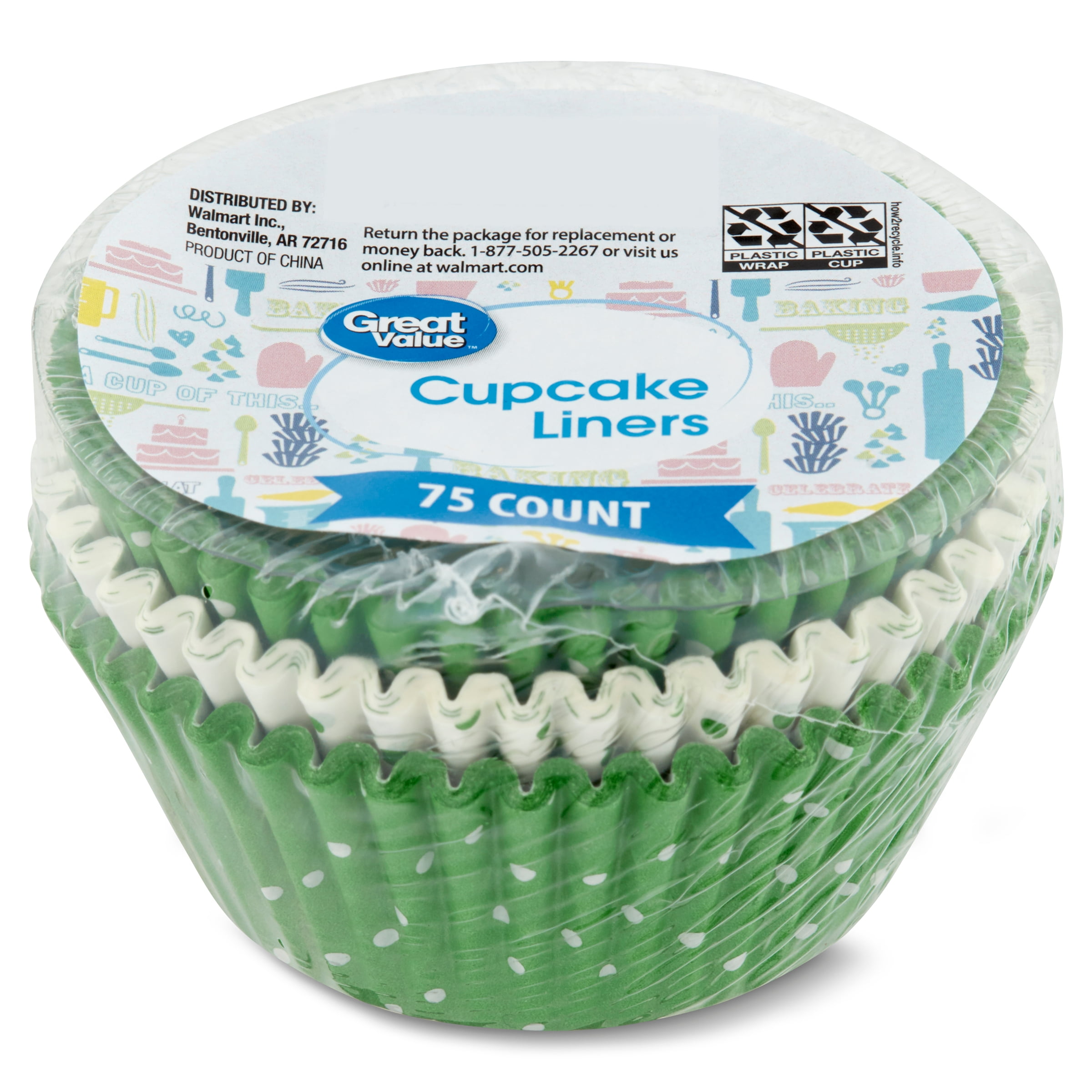 Mini cupcake liners walmart sales