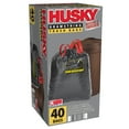 thumbnail image 2 of Husky 30 Gallon Large Trash Bags, 40 Bags, 2 of 8