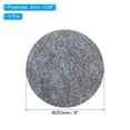 thumbnail image 2 of Uxcell 8 Inch Diameter Lamp Base Felt, 5Pack 2mm Thickness Adhesive Non-slip Anti-scratch Backed Felt, Grey, 2 of 7
