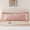Pink, variant on Gray Body Pillow Cover Velvet Body Pillow Cover 20x54 Ruffle Fringe Long Pillow Case Cover for Bedroom Decor Luxurious and Retro Style Dark Gray Long Pillow Case