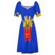 thumbnail image 4 of Frenchie Fries Vestido de manga corta vestidos de novia para mujer vestido de playa vestidos de gala de lujo vestido de fiesta para mujer fiesta de noche, 4 of 6