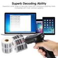 thumbnail image 4 of Wobythan Wireless Handheld Barcode Reader Bluetooth USB Compatible Laser Scanner, 4 of 6