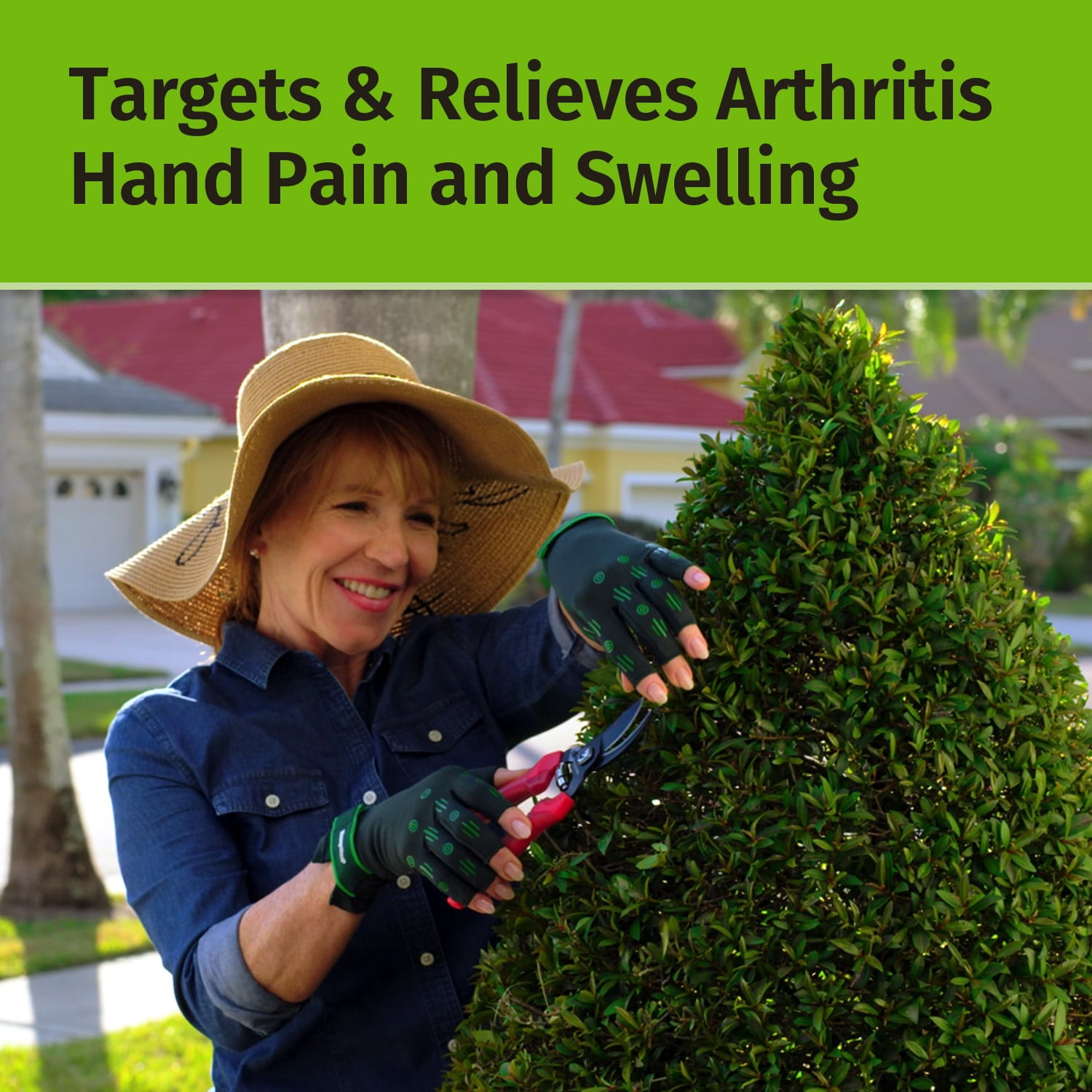 Hempvana Arthritis Compression Gloves - Fingerless Gloves Made with Hemp Plant Fibers - Support for Wrist & Hands