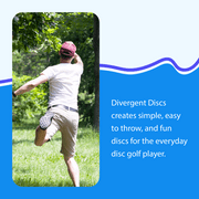 Divergent Discs Leviathan - Max Grip Glow Plastic!