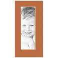 thumbnail image 2 of ArtToFrames 8x16" Red Orange Custom Mat for Picture Frame with Opening for 4x12" Photos. Mat Only, Frame Not Included (MAT-106), 2 of 5