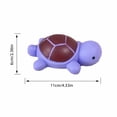thumbnail image 3 of Turtle Squishy Relaxation Toy with Soft Squeezable Design, Random Color, for Kids and Adults, Squeeze Toy, 3 of 7