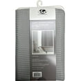 thumbnail image 1 of Shower Curtain Fabric with Waffle Pattern 70"X72" by ATI (Grey), 1 of 1