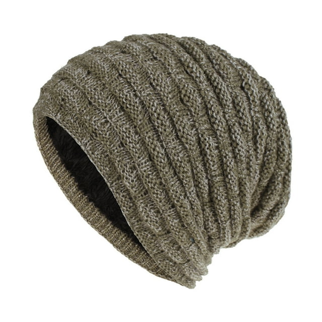 Coofit Tuque Décontractée Unisexe Chaude Créative Doublée en Molleton Bonnet Tricoté Tuque d'Hiver Décontractée