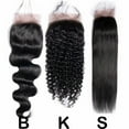 thumbnail image 5 of SEGO Human Hair Bundles with Closure Brazilian Virgin Hair Body Wave Kinky Curly Bundles Straight with 13x4 Lace Frontal Closure, 5 of 6