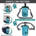 thumbnail image 4 of PetAmi Premium Dog Training Pouch with Poop Bag Dispenser, Turquoise, 75 x 55 x 45", 4 of 7