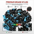 thumbnail image 4 of Nilight 148PCS Front Fender Liner Trim Panel Retainer Applications for Toyota 90467-10183 90467-10188 90467-07215 52161-02020 4-Way Tools Tire Caps Tire Cores 2 Years Warranty, 4 of 8