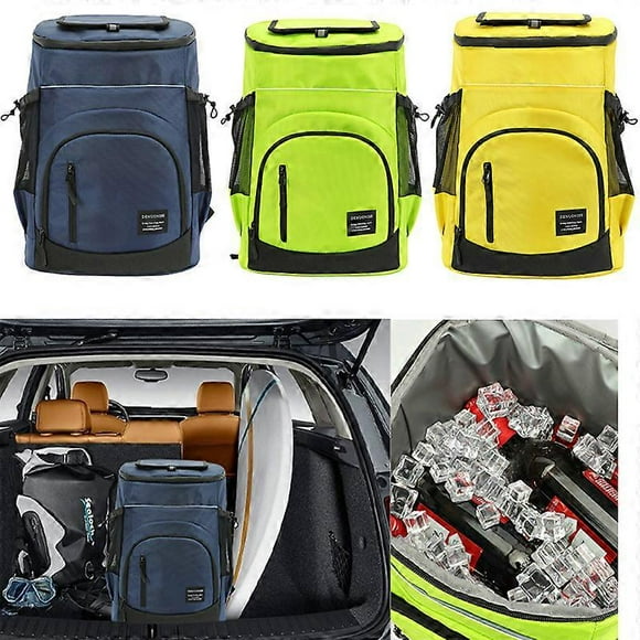 33L Large Picnic Cooler Backpack Waterproof Thermal Refrigerator Fresh Cold Warm Keeping Insulated Bag Camping Organizornisor