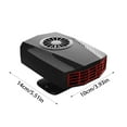 thumbnail image 3 of 12V Portable Air Heater Fast Heating Vehicle Winter Automotive Interior Warmer, 3 of 6