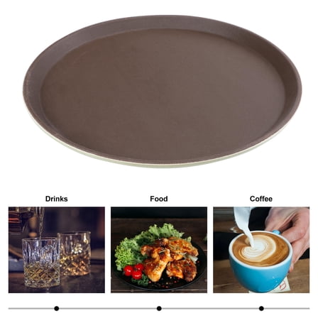 EXHUMKY Food Tray Easy to Clean Adults Restaurant 1Pack