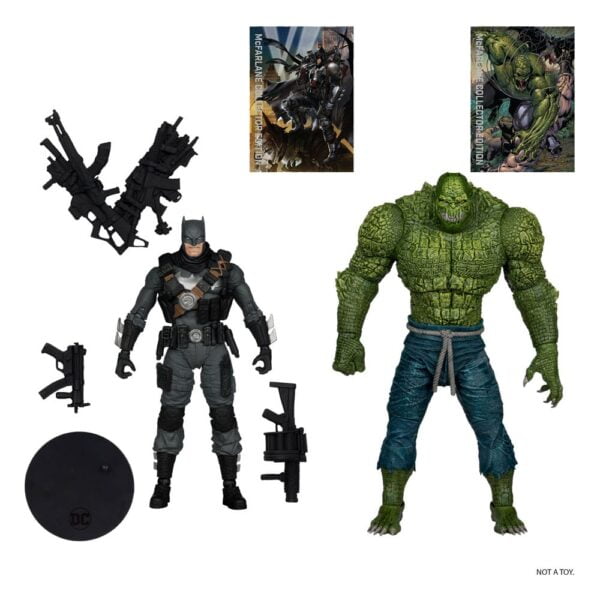 McFarlane Toys DC Collector Edition Batman vs Killer Croc Volume 3 (The Grim Knight) 7-in Action Figure 2-Pack