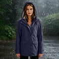 thumbnail image 3 of WRKEKC Windbreaker Jackets for Women Waterproof Sun Protection Long Sleeve Zip Up Hooded Outdoor Sports Coat, 3 of 8
