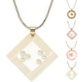 thumbnail image 3 of Bangcool Collier Pendentif Géométrique Simple Collier Fleur Séchée Collier Charme pour Femmes, 3 of 8